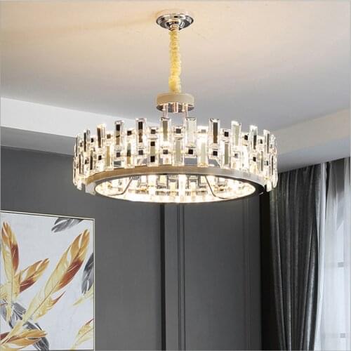 Modern Led Pendant Lights for Bedroom Home Living Room Decoration Kitchen Restaurant Crystal Hanging Light Fixture Pendant Lamp