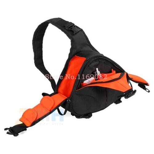 DSLR Shoulder Camera Bag Video Portable diagonal Triangle Carry Case foR Canon 600D D600 7D 5D2 60D Nikon D90 D60 D700 D7000
