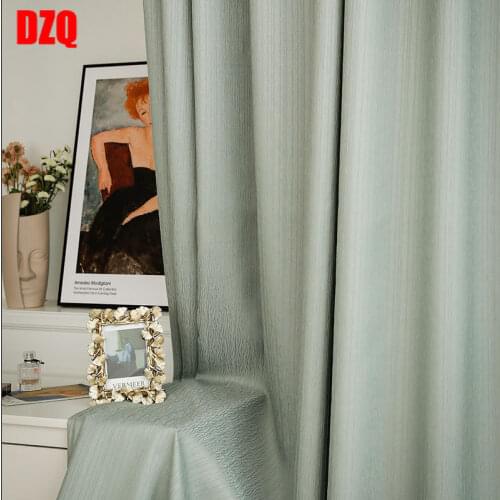 Light Luxury Curtain New Modern Curtains for Living Dining Room Bedroom Jacquard Pattern Fabric Nordic
