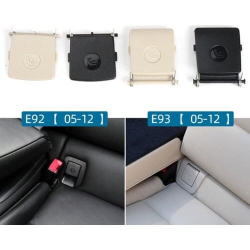 1pc Car Rear Seat Buckle Trim Cover for BMW E92 E93 Isofix Interface Child Seat Cover Child Restraint Safety Hook Car Decor Part