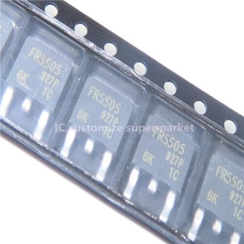 10PCS/LOT NWE IRFR5505 FR5505 TO-252 18A 55V P-channel MOS field effect transistor