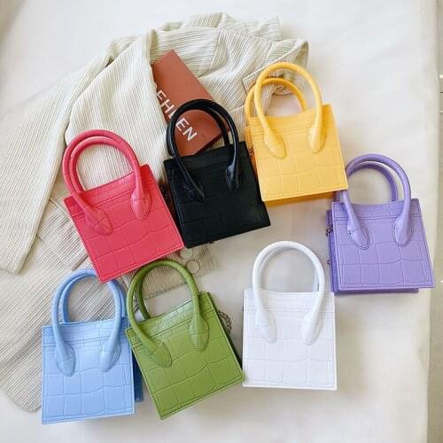 2021 Summer Smiley Face Bag Mini Square Bag Fashion handbags Chain Hand Shoulder Messenger Jelly Bags women designer bag purses