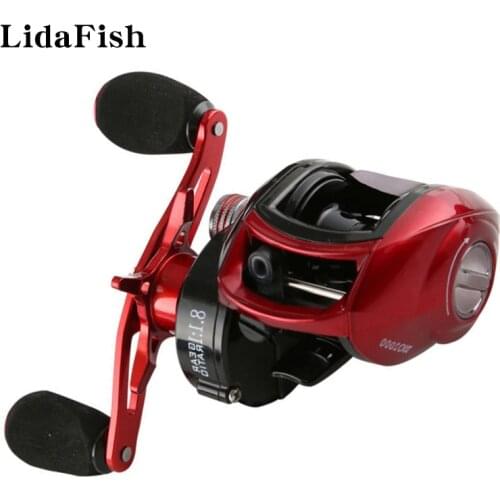 2021Newest High Speed 8.1:1 Gear Ratio Baitcasting Reel 12+1BB Max Drag 8KG EVA Grip Saltwater/Freshwater Fishing Coil