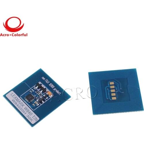 30K Compatible toner Chip for Lexmark W840 cartridge Laser printer cartridge refill