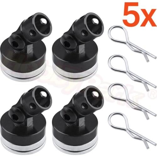 5 Sets Magnetic Stealth Invisible Body Post Mount Shell For RC Drift Models Car Flying Fish Tamiya TRF Sakura D3 CS Redcat