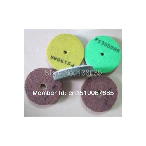 100mm diamond sponge polishing pads for marble granite