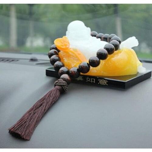 Car Mirror Bead Pendant Decoration for Subaru Forester Outback Legacy Impreza XV BRZ