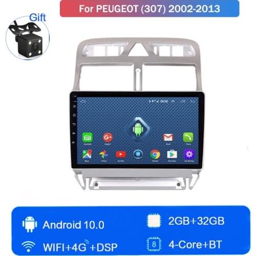 For 2002 2003 2004 2005 2006 2007 2008 2009 2010 2011 2012 2013 Peugeot 307 Android GPS navigation Car Radio Multimedia Player