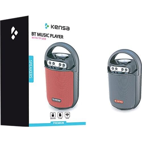 K-253 Bluetooth Speaker Wireless Bass Column Outdoor USB Speakers Loudspeaker