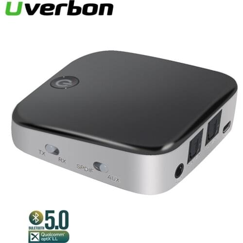 Bluetooth RCA Receiver 3.5mm Audio AUX Adapter Bluetooth 5.0 Wireless Music Adapter AptX Low Latency For TV Car PC Transmitter