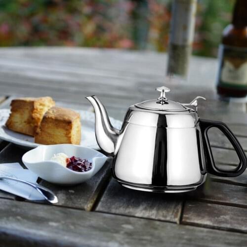 2L Stainless Steel Tea Kettle Food Grade Tea Pot With Handle Kitchen Stovetop Induction For For Home Kitchen Camping Picnic