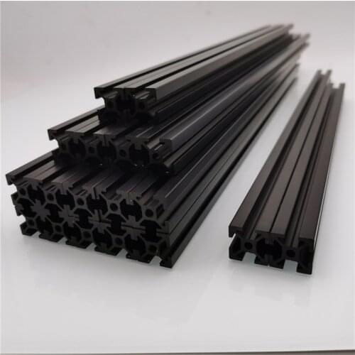 Funssor Misumi HFSB5-2020 black extrusion Frame Kit for VORON 2.4 3d Printer Blind Joints 250/300/350mm