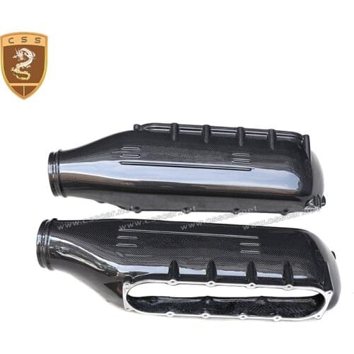 Best Selling Dry Carbon Fiber Car Air Intake Pipe Covers For Ferrari 458 488