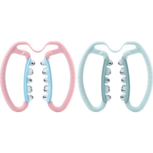 Leg Massage 360 Massager Leg Muscle Relaxation Roller Ring Clamp Ideal Massage Stick For Fitness Gym Yoga Pilates Sports