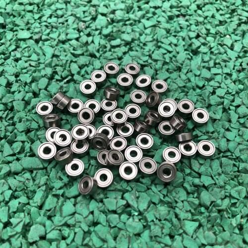 100pcs/lot 682ZZ miniature deep groove ball bearings 682Z 682 -2Z 2*5*2 mm model bearing 2x5x2