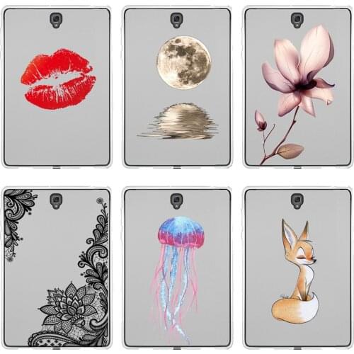 Novelty Soft TPU Printed Case for Samsung Tab S4 10.5 inch T830 T835 T837 SM-T830 SM-T835 Tablet Cover