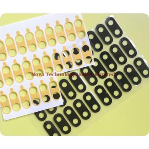 Wyieno 2Pcs/Lot for Samsung M10 Real Camera Glass Lens For Galaxy M20 Back Rear Camera Lens with Glue Replacement Tracking