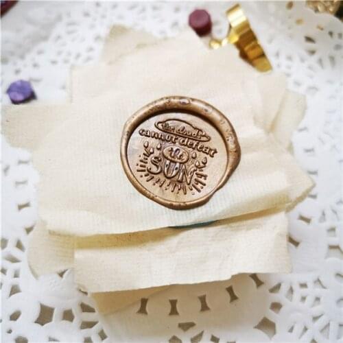 The clouds can't defate the sun Wax Seal Stamp,Wax Seal Stamp Kit,patry invitation seals sealing stamp DIY stamps
