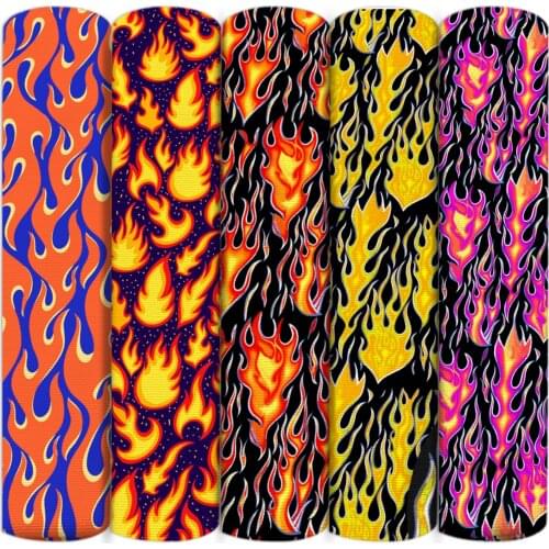 Fire Firework Polyester Cotton Fabric Patchwork Tissue Sewing Quilting Fabrics Needlework Material DIY Handmade,1Yc15349