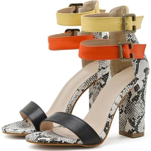 HOT Women Sandals Super High Heels Sandals Chaussures Femme Sexy Stripper Shoes Women Heels New Peep Toe Summer Shoes Female