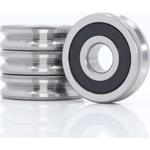V103209 V Groove Sealed Ball Bearing ( 4PCS ) 10*32*9 mm Pulley Wheel Bearings V2/2 3/2 4/2 5/2 6/2 Guide Track Rlooer Bearing