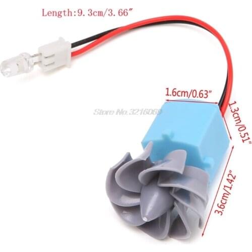 Micro 0.01V-15V Wind Generators Hydroelectric Generator Dual-Use Generator New Whosale&Dropship