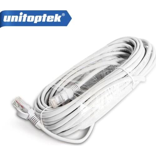 10m / 20m / 30m / 50m Ethernet Cable RJ45 CAT5/CAT-5e CCTV Network Cable Lan Cable For CCTV IP Camera NVR System Color Gray