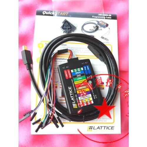 Free shipping Now the Goods HW-USBN-2B Lattice USB ispdownload Cable Download Cable Programmer
