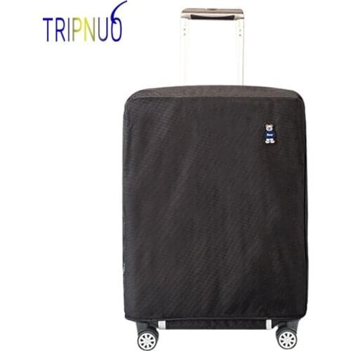 TRIPNUO Waterproof Oxford Luggage Cover for 20-30inch Suitcase Protective Cover DustProof Luggage Cover Case Travel Accessorie