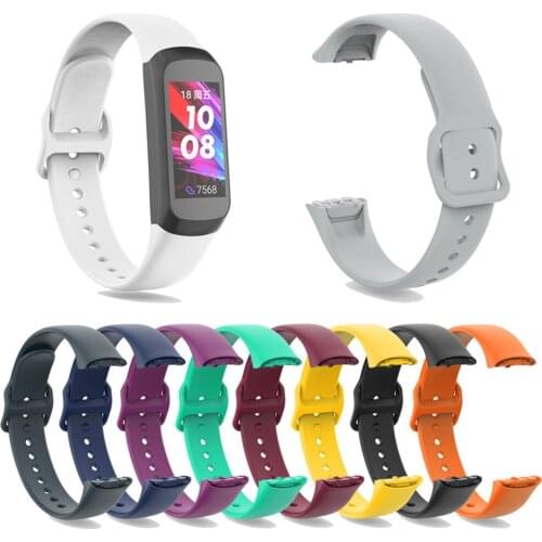 Color Replacement TPU Strap Smartwatch Band for Samsung Galaxy Fit SM-R370 Smartwatch Bracelet Unisex Accessories