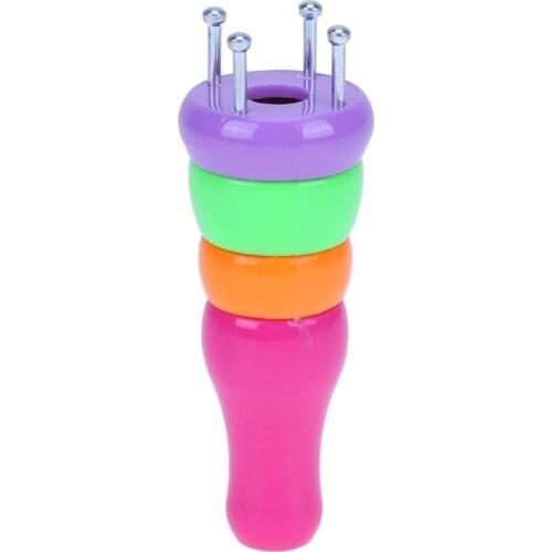 Plastic Yarn Knitter Knitting Doll Dolly Craft Loom Rope Braided Maker