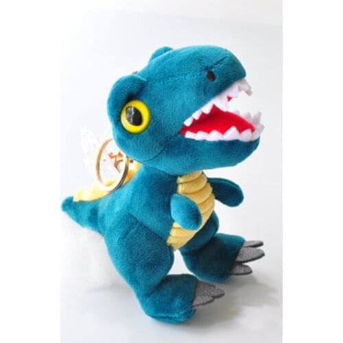 2020 New Dinosaur Plush Keychain Hobbies Kawaii Tyrannosaurus Rex Plush Dolls & Stuffed Toys For Children Boys Baby Classic Toys