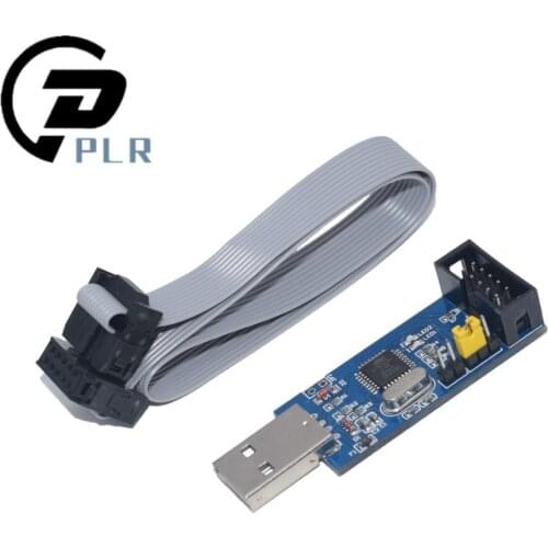 10pcs New USBASP USBISP AVR Programmer USB ISP USB ASP ATMEGA8 ATMEGA128 Support Win7 64K