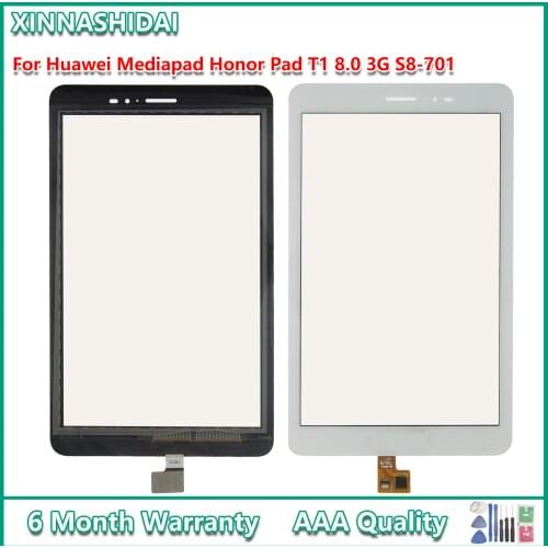 For Huawei Mediapad Honor Pad T1 8.0 3G S8-701 S8-701W Touch Screen Digitizer Sensor Tablet Replacement