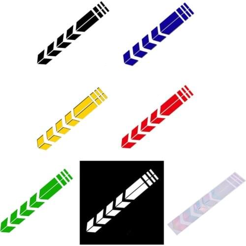 Bicycle Reflective Sticker Motorcycle Frame Front Fork Decal Tape Bike MTB Decor G99D