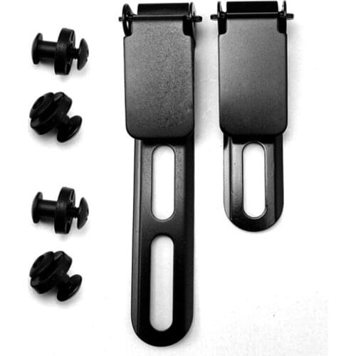 Outdoor DIY Belt Clip K Sheath Kydex Holster Waist Clip Knife Scabbard Back Clip Camping hunting accessories