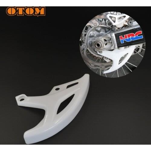 OTOM Motorcycle Rear Disc Rotor Brake Guard Cover Protection For HONDA CRF250R CRF250X CRF450L CRF450RWE CRF450RX CRF450X