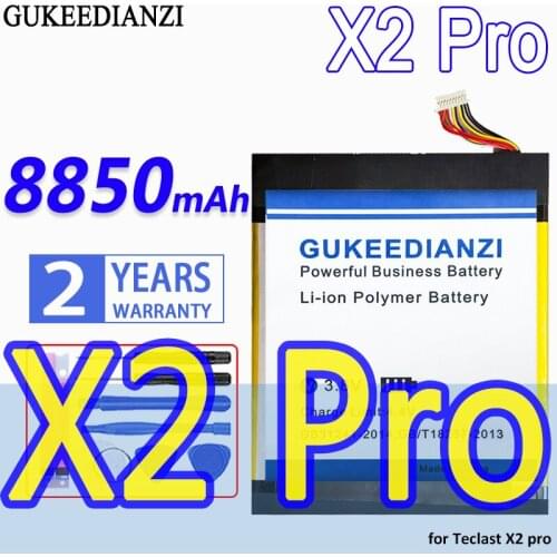 GUKEEDIANZI High Capacity Battery 8850mAh for Teclast X2 Pro Bateria