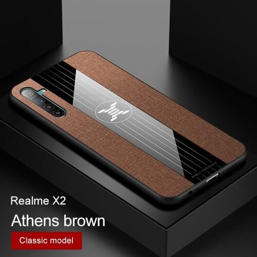 For Oppo Reno Z 2Z/2F ACE For Realme 2 x/k3 x2 5 Pro Cases Cloth Frame Magnetic Ring Holder Function Phone Cases Back Cover Capa