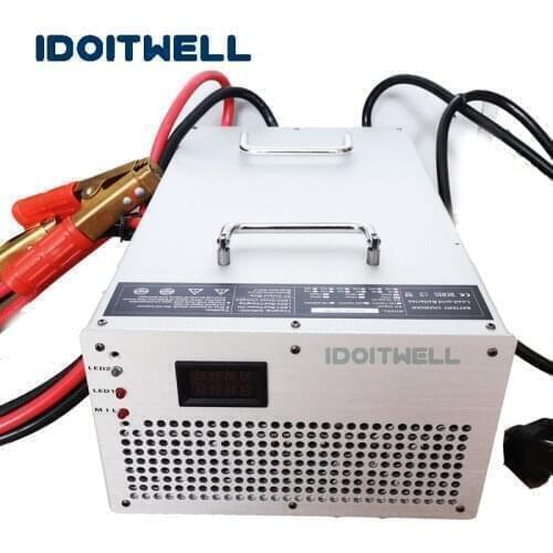 Customized 60V 50A automatic battery charger Custom li-ion or lipo lifepo4 or lead acid 60 volt battery charger with led display