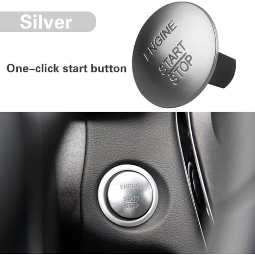 Engine Start Stop Button Switch Car Accessories One-click Start Decor Sticker for Mercedes-Benz W164 W251 W204 W205 2215450714
