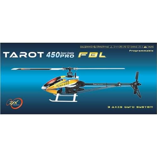 TAROT 450 Flybarless 6CH 3D KIT For Align 450 PRO FBL Hubschrauber