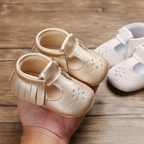 Summer For Girls PU Leather Butterfly Sandals shoes baby childrens Tassels Scandal