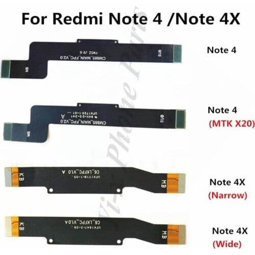 For Xiaomi Redmi Note 4 4X MainBoard MotherBoard Main Board USB Dock Connector Flex CableFor Redmi Note4 Note4X