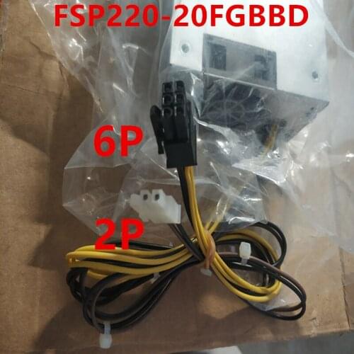 New Original PSU For FSP 1U 6Pin+2Pin 220W Switching Power Supply FSP220-20FGBBD