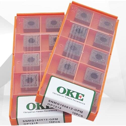 OKE SNMG150608-OPM OC2115/SNMG150612-OPM OC2115/SNMG150608-OPM OP1215/SNMG150612-OPM OP1215 CNC carbide inserts 10PCS/BOX