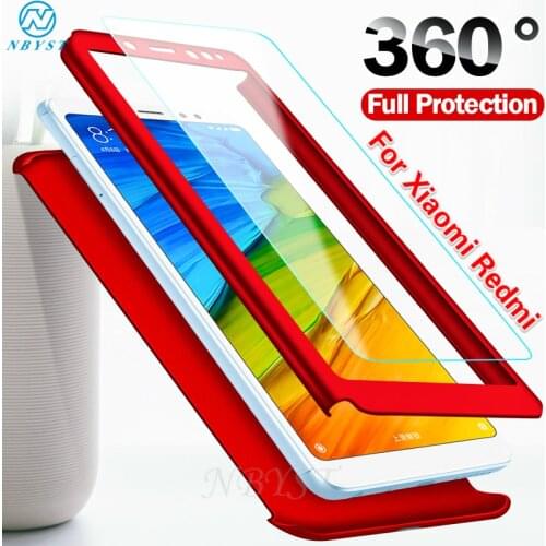 POCO X3 M3 360 Full Protective Cases For Xiaomi Redmi 9 9A 9AT 9C NFC 8A 7A 6A S2 Redmi Note 9 8 7 6 Pro 9S 8T Shockproof Cover