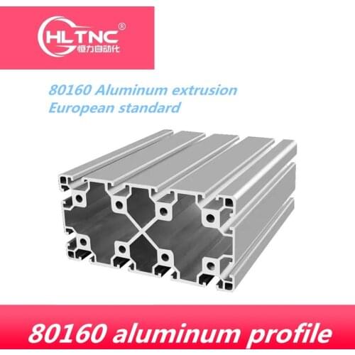 2020 promotion European standard 80160 2mm thickness extruded aluminum profile aluminum alloy frame for CNC builde