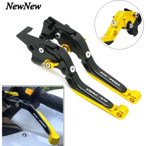 Motorcycle Adjustable Folding Brake Clutch Levers Handle Grip For HONDA NC700 NC750 S/X NC750S NC750X NC700S NC700X 2012-2015