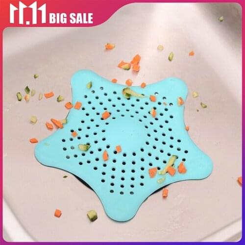 Kitchen Bathroom Anti Clogging Drain Silicone Sucker Filter Bathroom Sink Accessories Sucker Sink Filter Sewer Hair Strainers